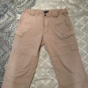 5.11 Tactical Pants. Tan Size 38x32.